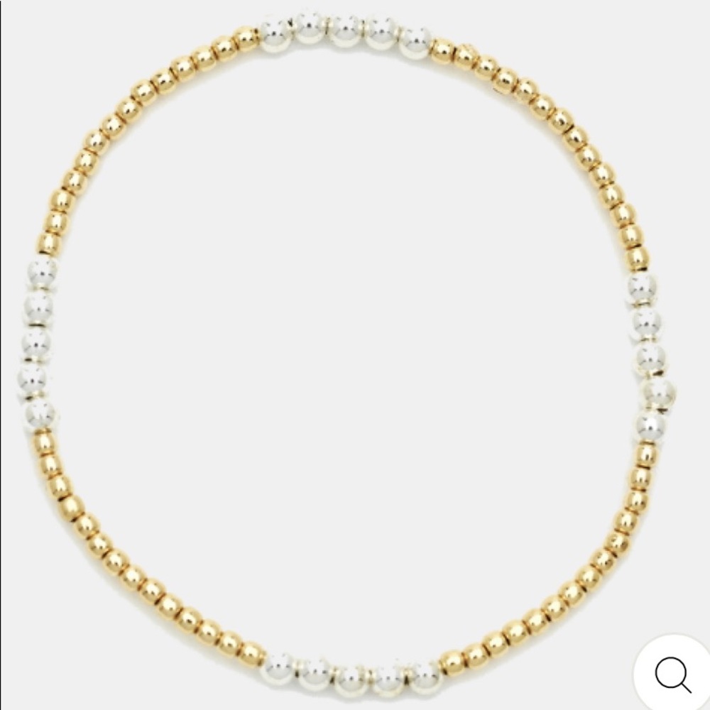 Karen Lazar 14K Gold & Sterling Silver Bracelet